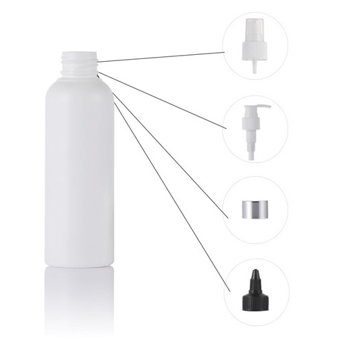 250ml plastic bottle with mist sprayer and other caps